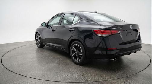 Super Black 2025 Nissan Sentra SV