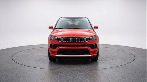 Red Hot Pearlcoat 2025 Jeep Compass Limited