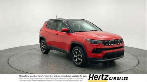 Red Hot Pearlcoat 2025 Jeep Compass Limited