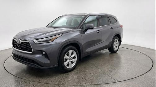 Magnetic Gray Metallic 2025 Toyota Highlander LE
