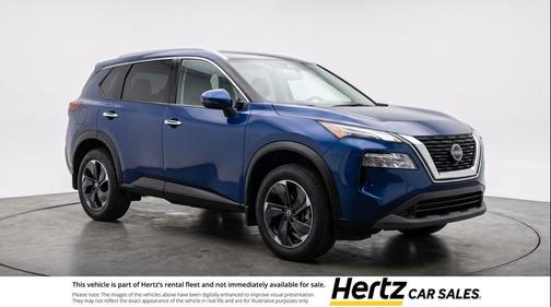 Deep Ocean Blue Pearl 2025 Nissan Rogue SV