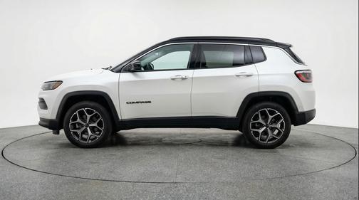 Bright White Clearcoat 2025 Jeep Compass Limited