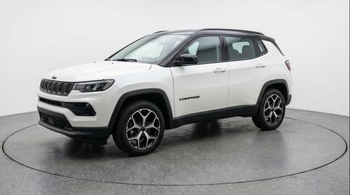 Bright White Clearcoat 2025 Jeep Compass Limited