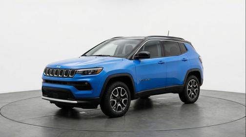 Hydro Blue Pearlcoat 2025 Jeep Compass Trailhawk