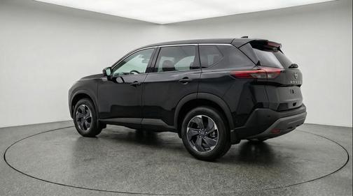 Super Black 2025 Nissan Rogue SV