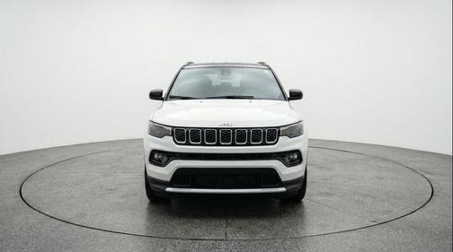 Bright White Clearcoat 2025 Jeep Compass Limited