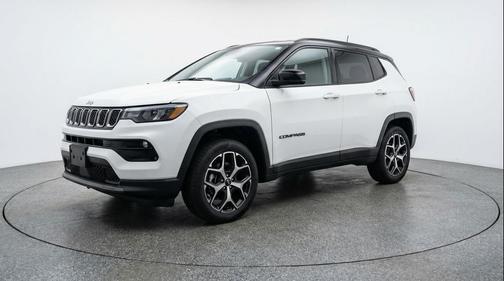 Bright White Clearcoat 2025 Jeep Compass Limited