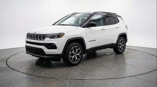 Bright White Clearcoat 2025 Jeep Compass Limited