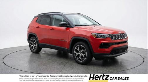 Red Hot Pearlcoat 2025 Jeep Compass Limited