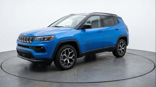 Hydro Blue Pearlcoat 2025 Jeep Compass Limited