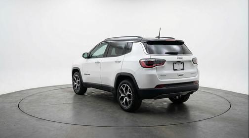 Bright White Clearcoat 2025 Jeep Compass Limited