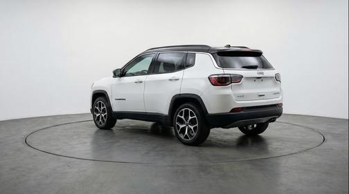 Bright White Clearcoat 2025 Jeep Compass Limited