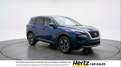 Deep Ocean Blue Pearl 2025 Nissan Rogue SV