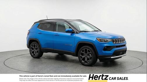 Hydro Blue Pearlcoat 2025 Jeep Compass Limited