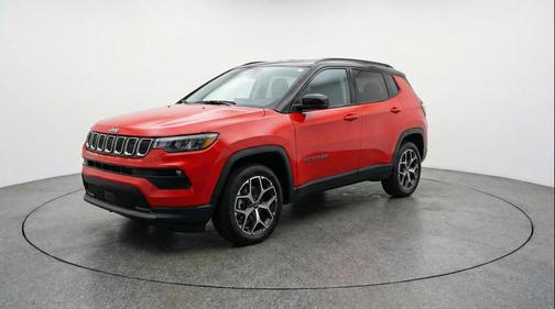 Red Hot Pearlcoat 2025 Jeep Compass Limited
