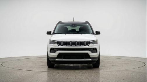 Bright White Clearcoat 2025 Jeep Compass Limited