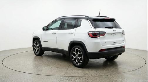 Bright White Clearcoat 2025 Jeep Compass Limited