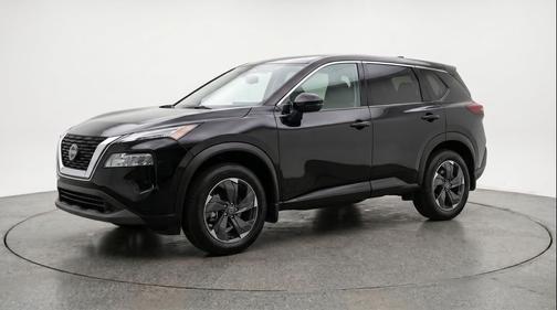 Super Black 2025 Nissan Rogue SV