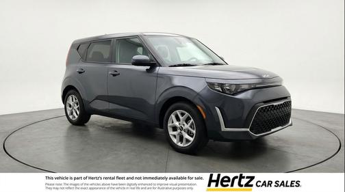 Gravity Gray 2025 Kia Soul LX