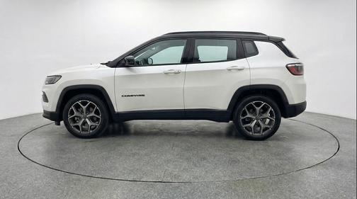 Bright White Clearcoat 2025 Jeep Compass Limited