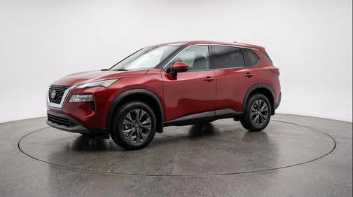 Scarlet Ember Tintcoat 2025 Nissan Rogue SV
