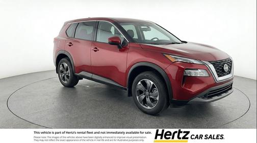 Scarlet Ember Tintcoat 2025 Nissan Rogue SV