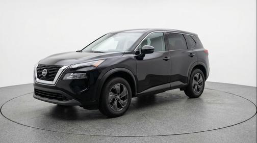 Super Black 2025 Nissan Rogue SV