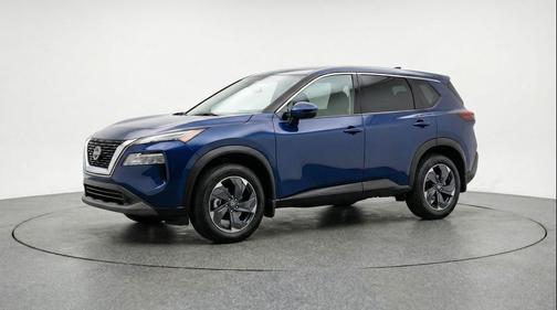 Deep Ocean Blue Pearl 2025 Nissan Rogue SV