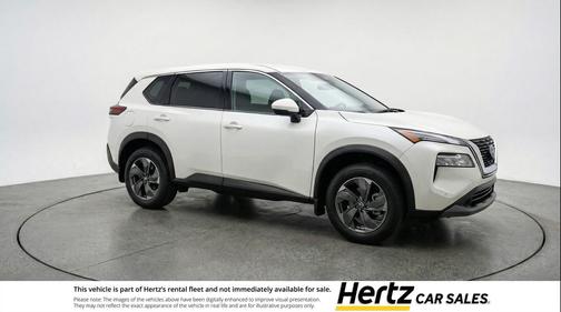 Everest White Pearl Tricoat 2025 Nissan Rogue SV