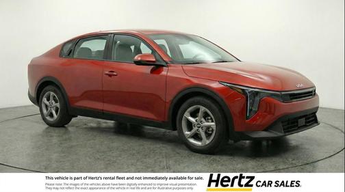 Currant Red 2025 Kia K4 LXS