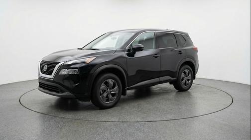 Super Black 2025 Nissan Rogue SV