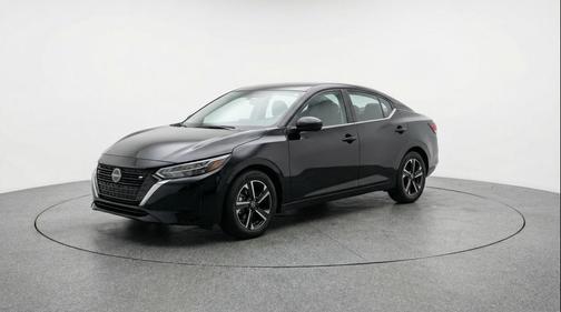 Super Black 2025 Nissan Sentra SV
