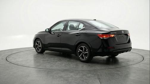 Super Black 2025 Nissan Sentra SV