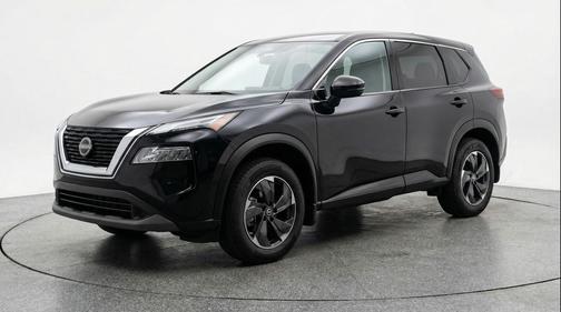 Super Black 2025 Nissan Rogue SV