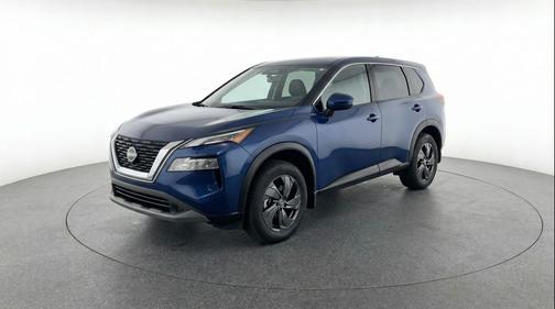 Deep Ocean Blue Pearl 2025 Nissan Rogue SV