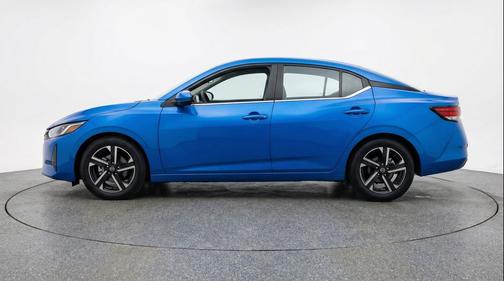 Electric Blue Metallic 2025 Nissan Sentra SV