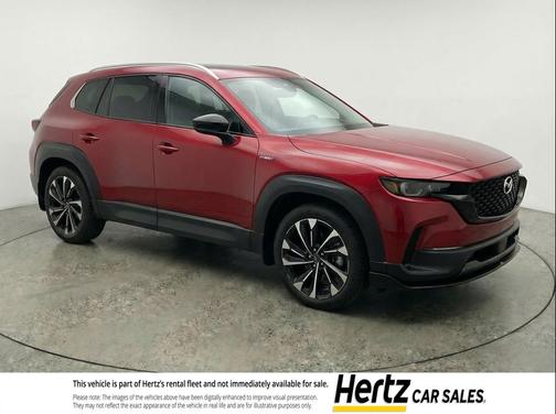 Soul Red Crystal Metallic 2025 Mazda CX-50 Hybrid Premium Plus Package
