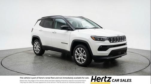 Bright White Clearcoat 2025 Jeep Compass Limited