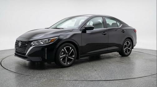 Super Black 2025 Nissan Sentra SV