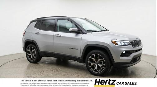 Silver Zynith Metallic Clearcoat 2025 Jeep Compass Limited