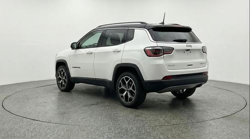 Bright White Clearcoat 2025 Jeep Compass Limited