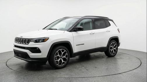 Bright White Clearcoat 2025 Jeep Compass Limited
