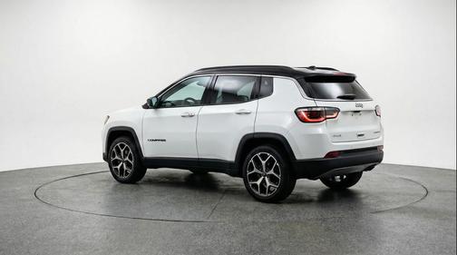 Bright White Clearcoat 2025 Jeep Compass Limited