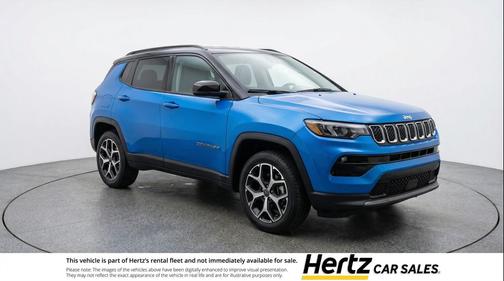 Hydro Blue Pearlcoat 2025 Jeep Compass Limited