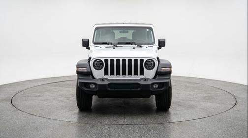 Bright White Clearcoat 2025 Jeep Wrangler Sport S