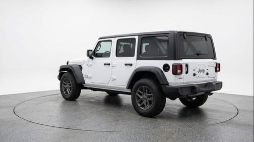 Bright White Clearcoat 2025 Jeep Wrangler Sport S