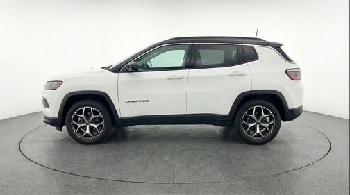 Bright White Clearcoat 2025 Jeep Compass Limited