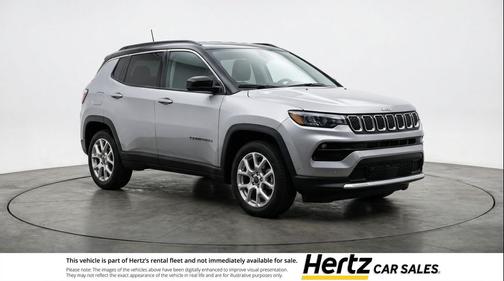 Silver Zynith Metallic Clearcoat 2025 Jeep Compass Limited