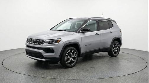Silver Zynith Metallic Clearcoat 2025 Jeep Compass Limited