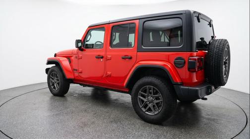 Firecracker Red Clearcoat 2025 Jeep Wrangler Sport S